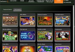 Betsson Poker casinolobby