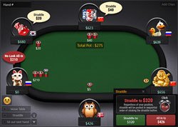 Breakout Poker pokerbord förminskad skärmbild