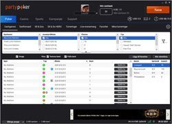 PartyPoker lobby