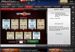 PokerStars lobby spin go