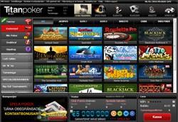 Titan Poker pokersidas mjukvara casino