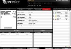 Titan Poker pokersidas mjukvara turneringslobby