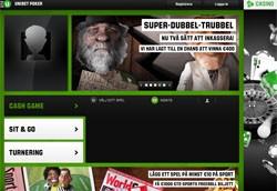 Unibet pokersidas mjukvara lobby